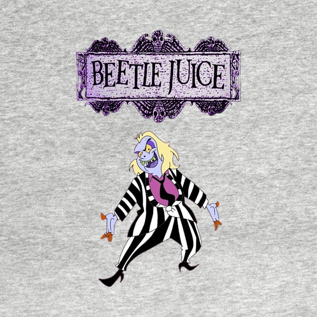 Cartoon Beetlejuice by Silent N